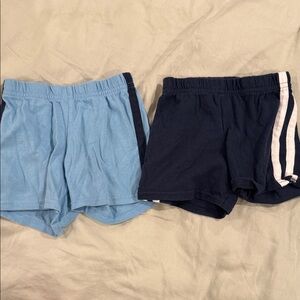 Garanimals Light Blue and Navy Kids Shorts Set